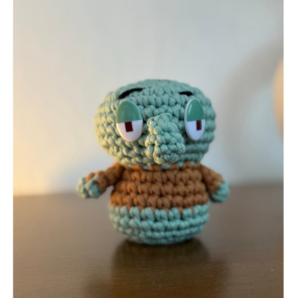 *Pre-made Plushie* Woobles Nickelodeon SpongeBob SquarePants Squidward Plush